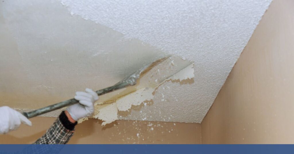 How to get rid of popcorn ceilings