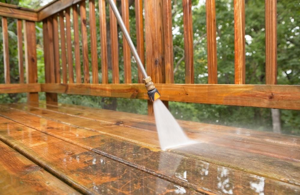 Stain a Deck