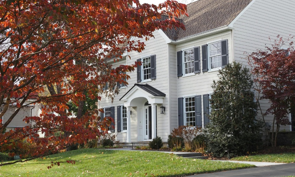 Two-story suburban home