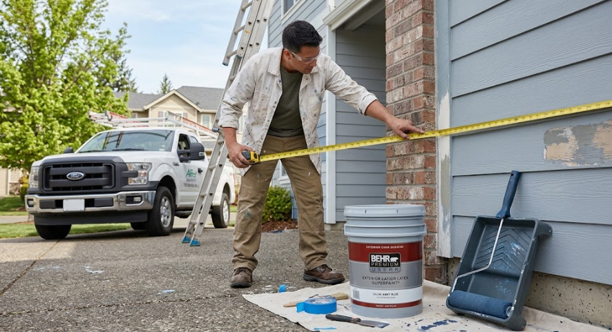 5 gallon exterior paint cost​