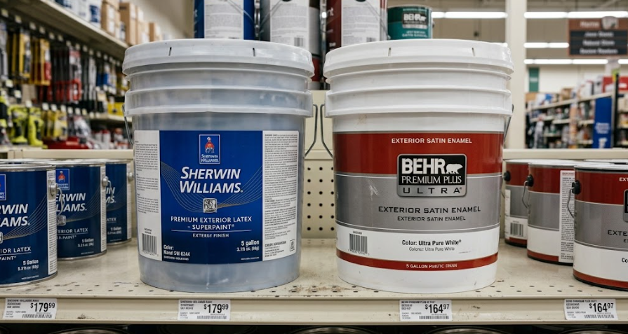 5 gallon exterior paint cost​